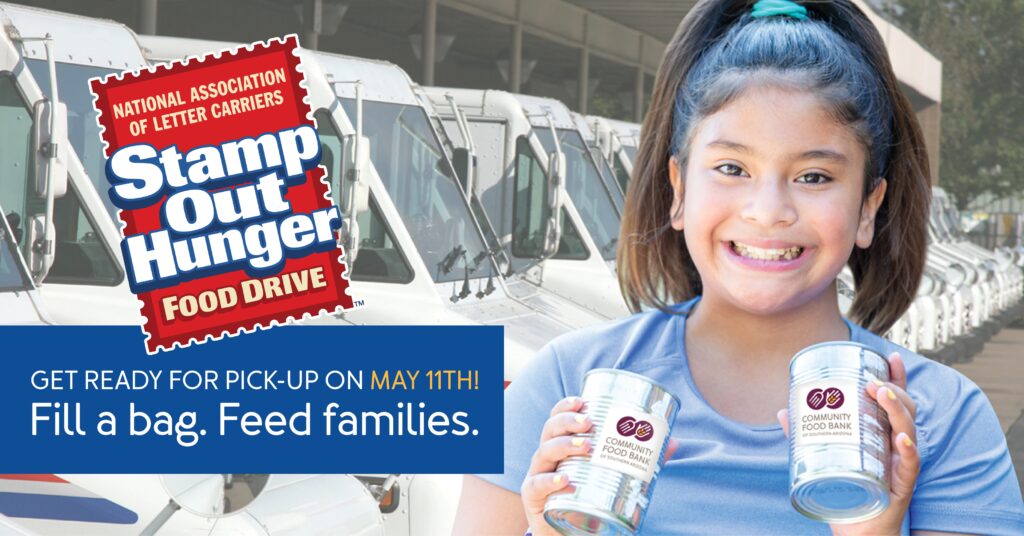 Stamp Out Hunger Food Drive Community Food Bank Of Southern Arizona   NALC 2024 1024x536 