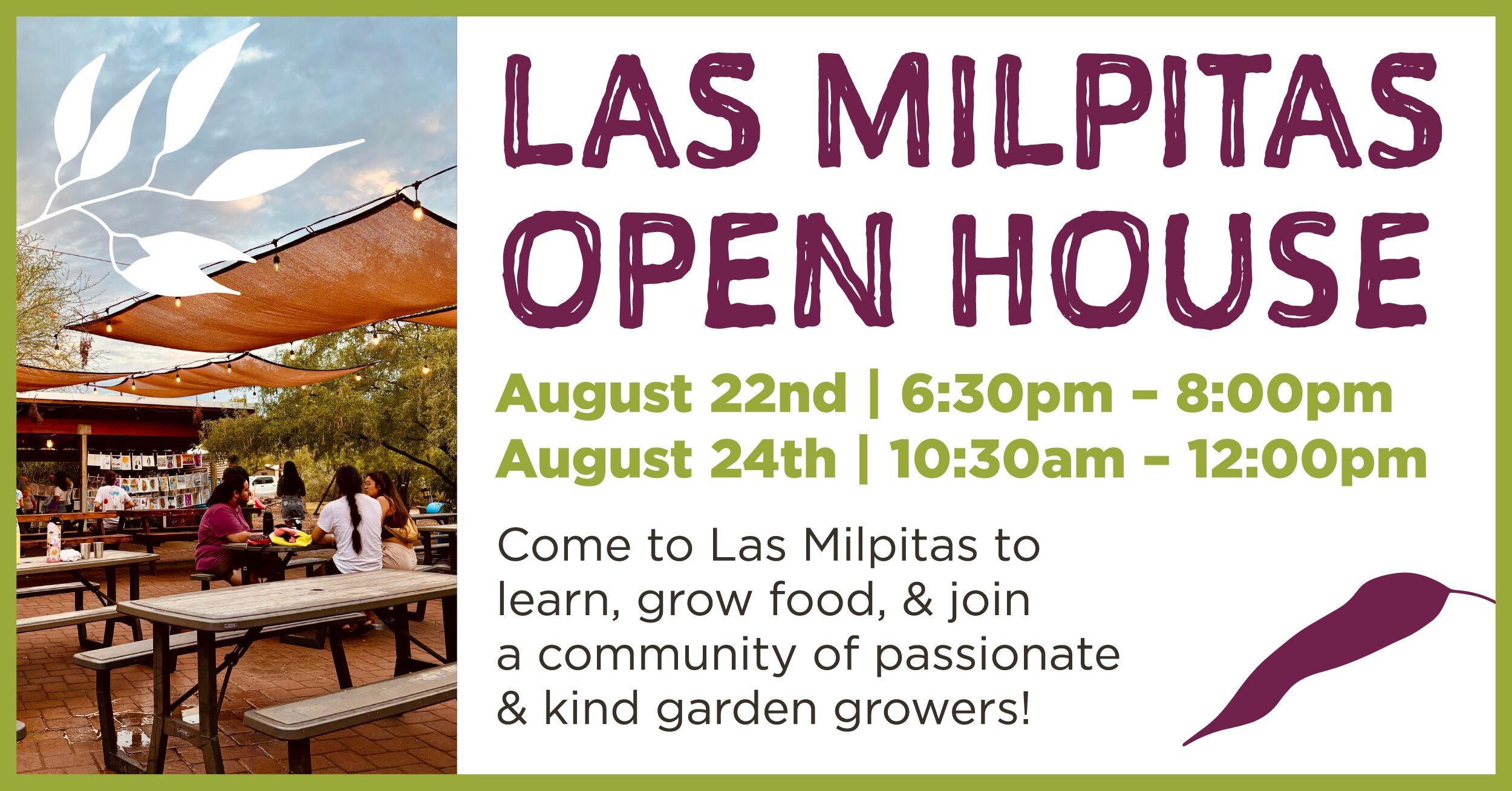 Las Milpitas Open House Featured Image