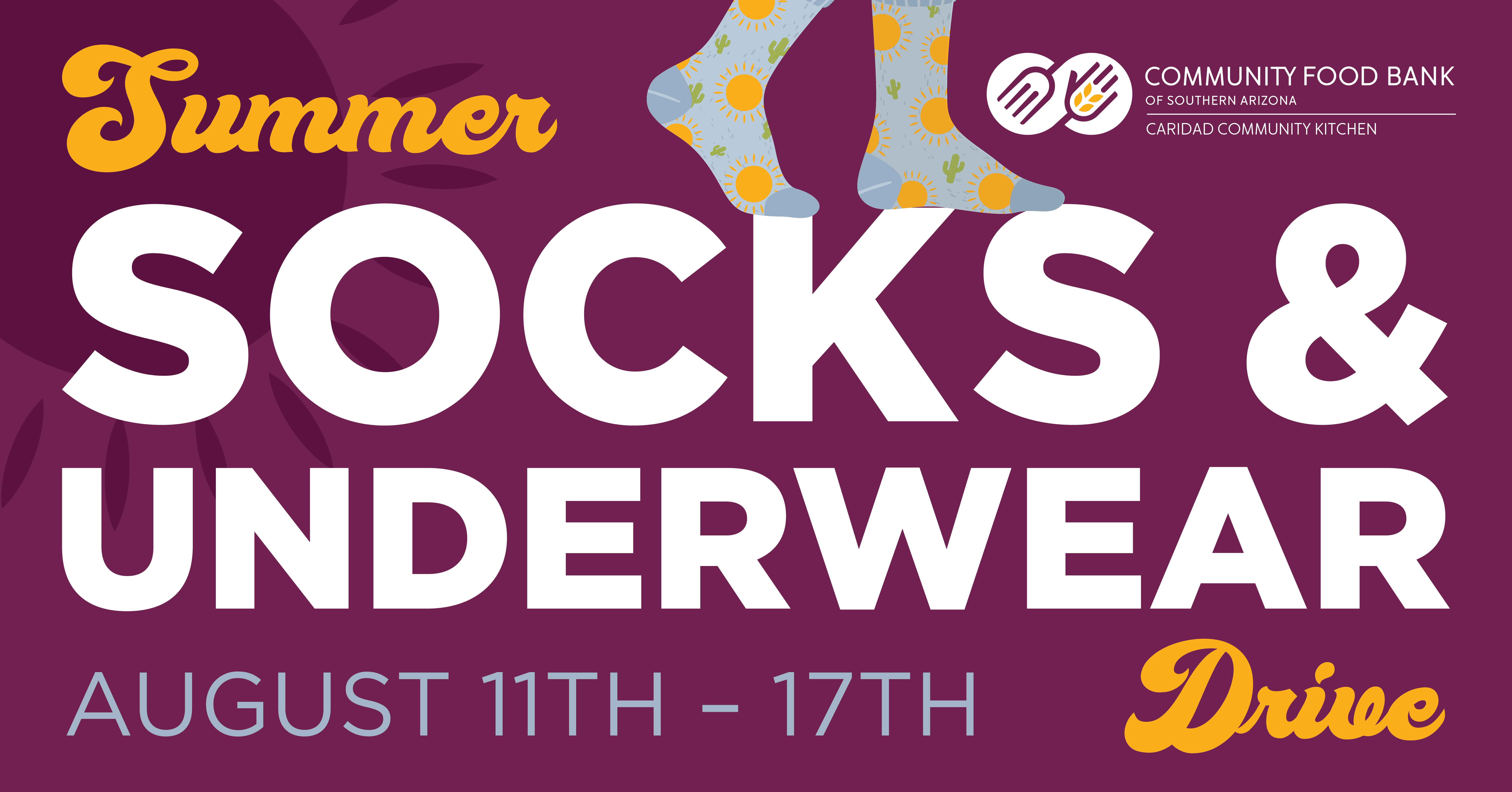 Summer Socks and Underwear Drive Featured Image